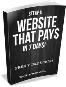 Set Up a Website That Pays in 7 Days