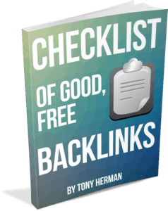 Checklist of Good Free Backlinks book