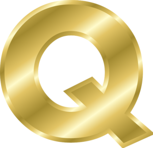 The letter "Q"