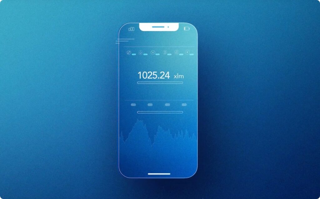 Illustration of the LOBSTR wallet