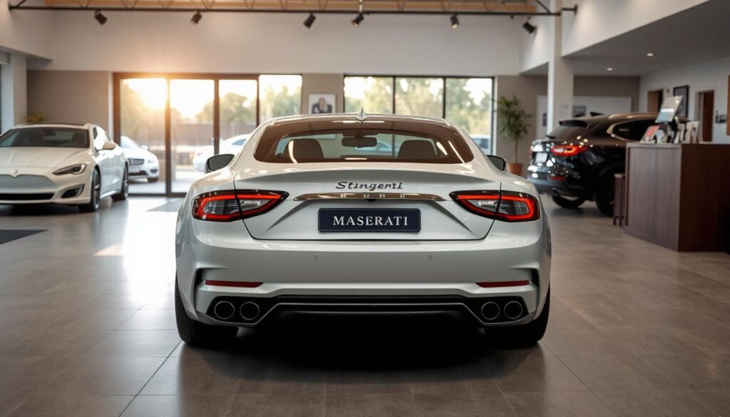 Maserati Stinger back view