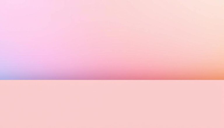 An example of a peach gradient