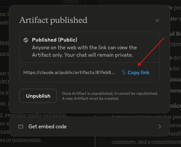 Copy the link.