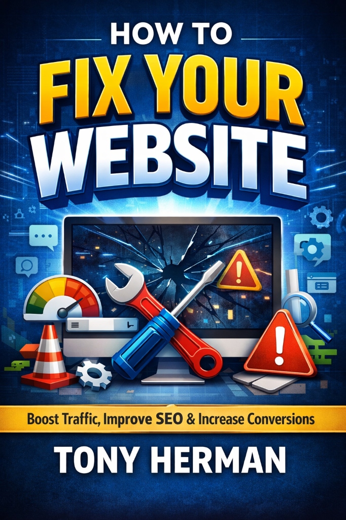 How to Fix Your Website: Boost Traffic, Improve SEO & Increase Conversions - by Tony Herman